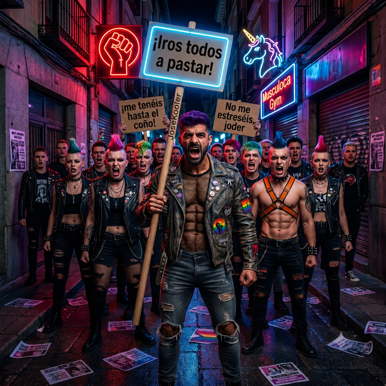 Portada oficial de Iros todos a pastar